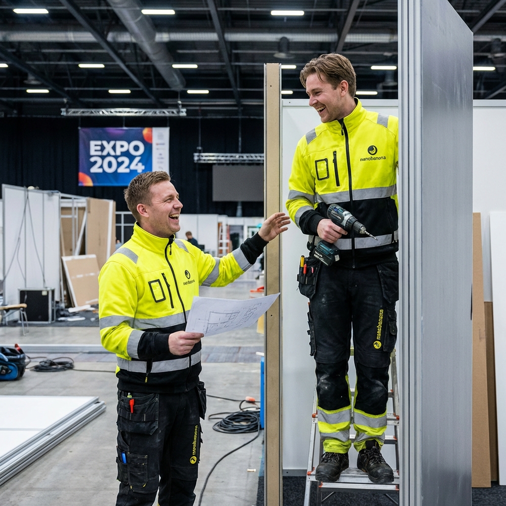 Booth Installation Crew (2 Pax)