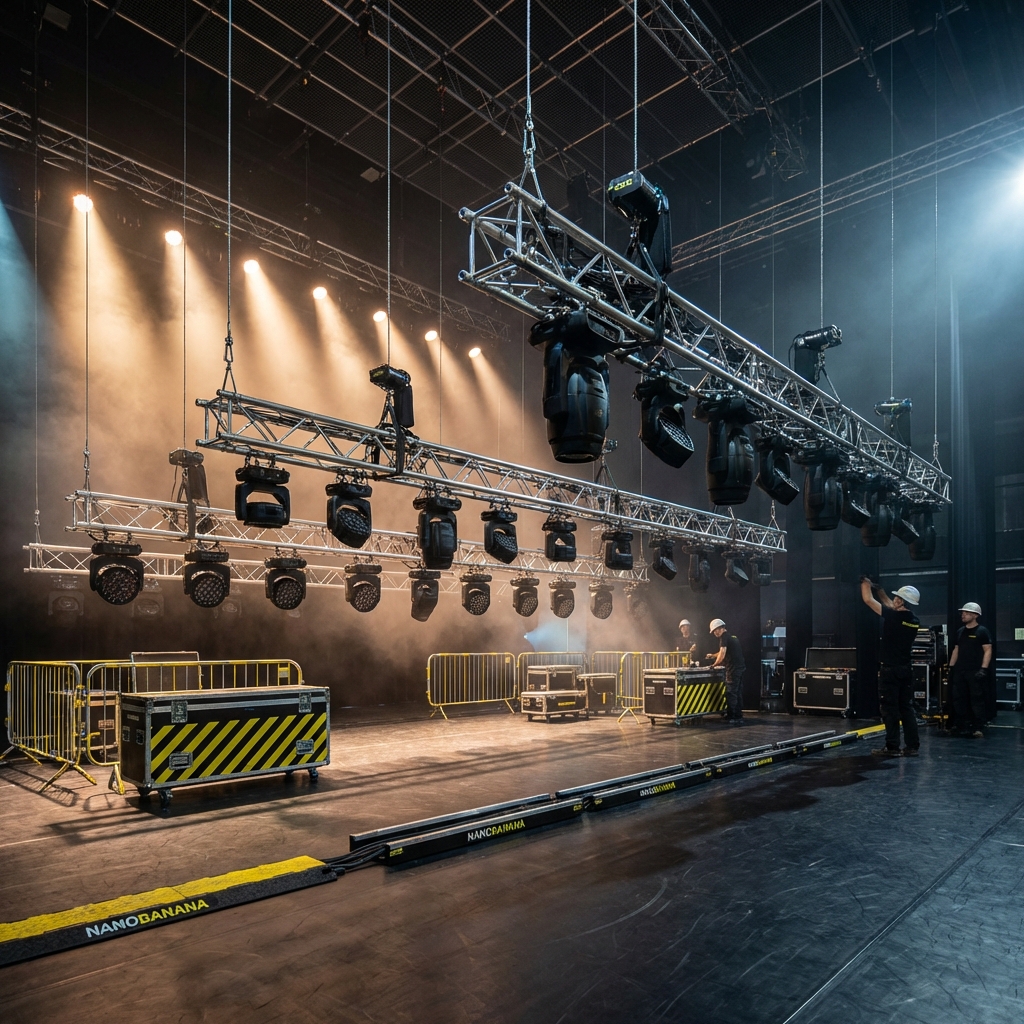 Lighting Rigging & Focus